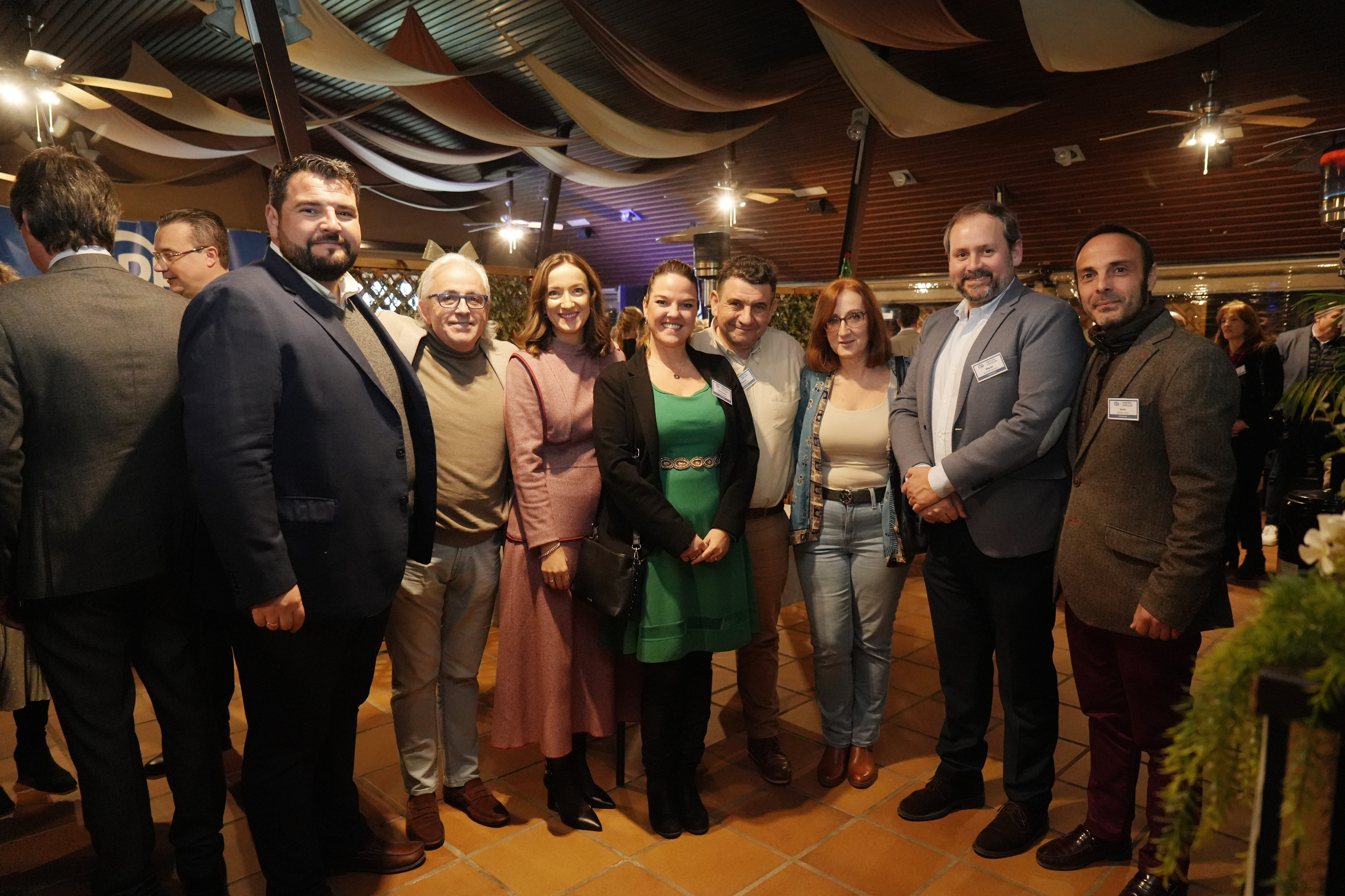 Cena Navidad Zona 14 Partido Popular en Collado Mediano